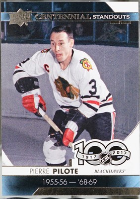 2017-18 Upper Deck #CS-58 Pierre Pilote Centennial Standouts Hockey NM