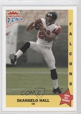 2004 Fleer Platinum 768/999 DeAngelo Hall #179 0a1