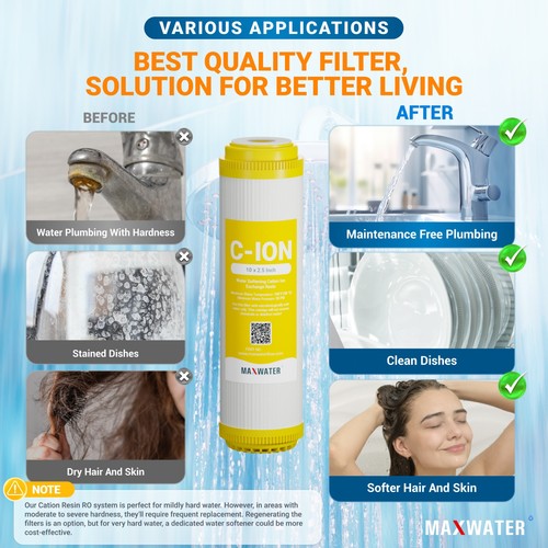 Calcium, Magnesium TDS Hardness Reduction Water Softening Cation Resin - Picture 6 of 6
