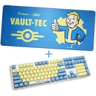 Techflex Ducky x Fallout Vault-Tec Limited Edition One 3 - Tastatur + Mauspad