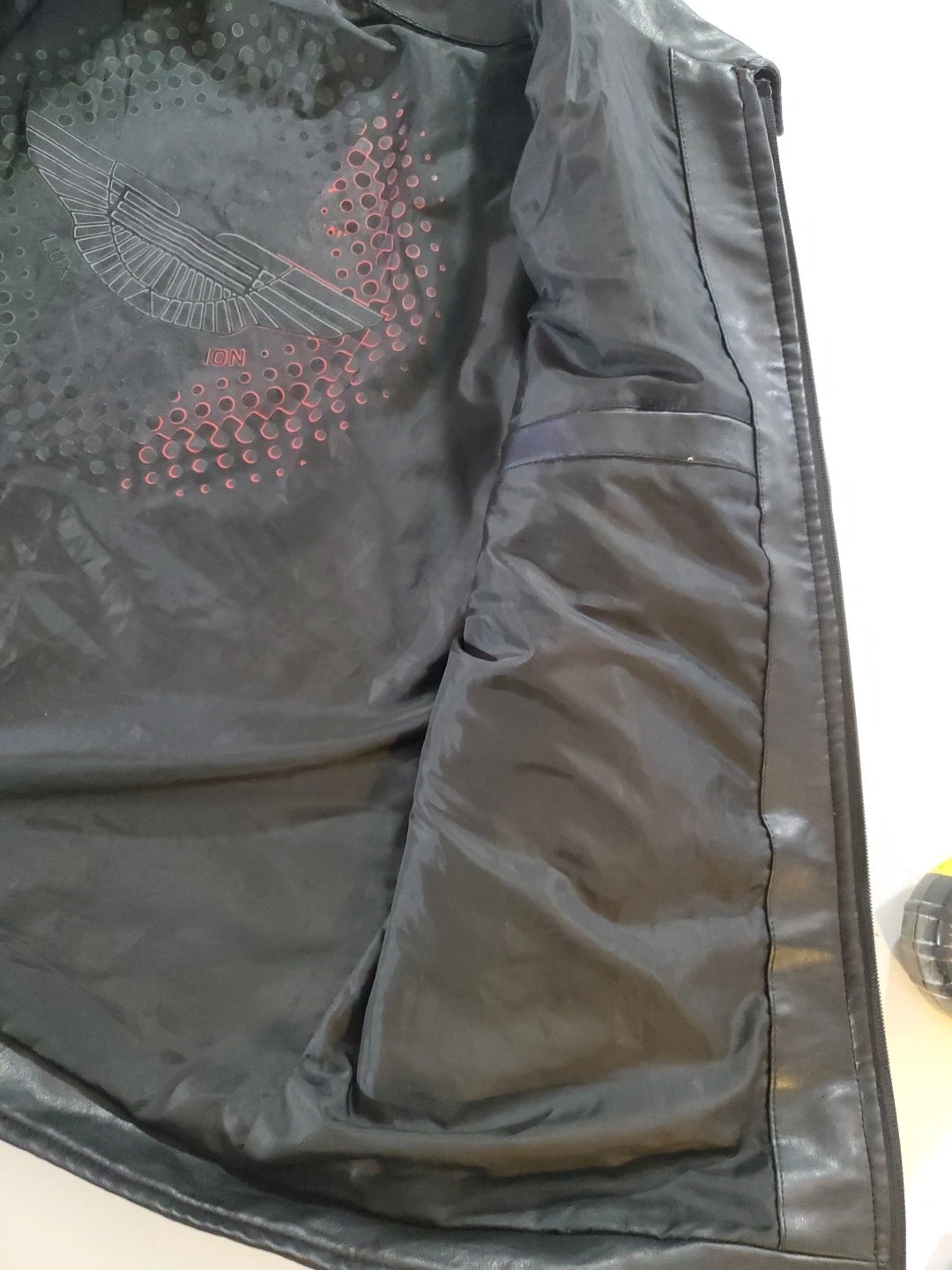 AC Luxury Collection Men’s Black Leather Jacket Size Large Made In Italy image 14