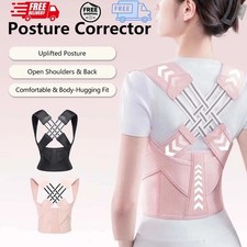 Back Brace Posture Corrector for Women and Men, Shoulder Straightener Adjustable