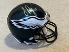 Jon Runyan Signed Philadelphia Eagles Autograph Mini Helmet Riddell Rare #69