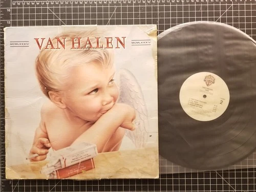 VAN HALEN 1984 LP VG/G+ Eddie 1ST PRESS David Lee Roth JUMP Vinyl PANAMA