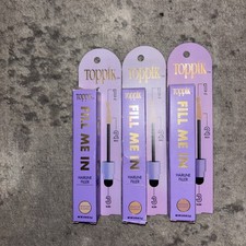 (3)Toppik Fill Me In Hairline Filler Medium Blonde 0.176oz