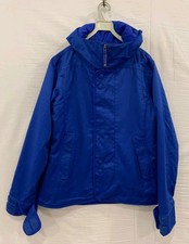 Burton DryRide Snowboard Jacket L Blue Hooded Ski Winter Coat Waterproof 211
