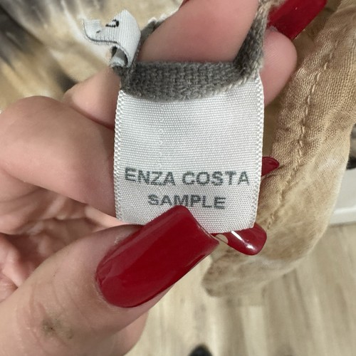 Blusa Camisa Para Mujer Enza Costa Con Botones Talla 2 Mediana M M Muestra - Imagen 9 de 10