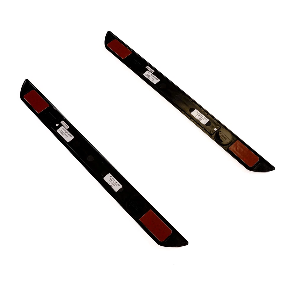 2x Dacia Bigster Illuminated Front Door Sills Brushed Aluminium White LED - Image 2 of 4