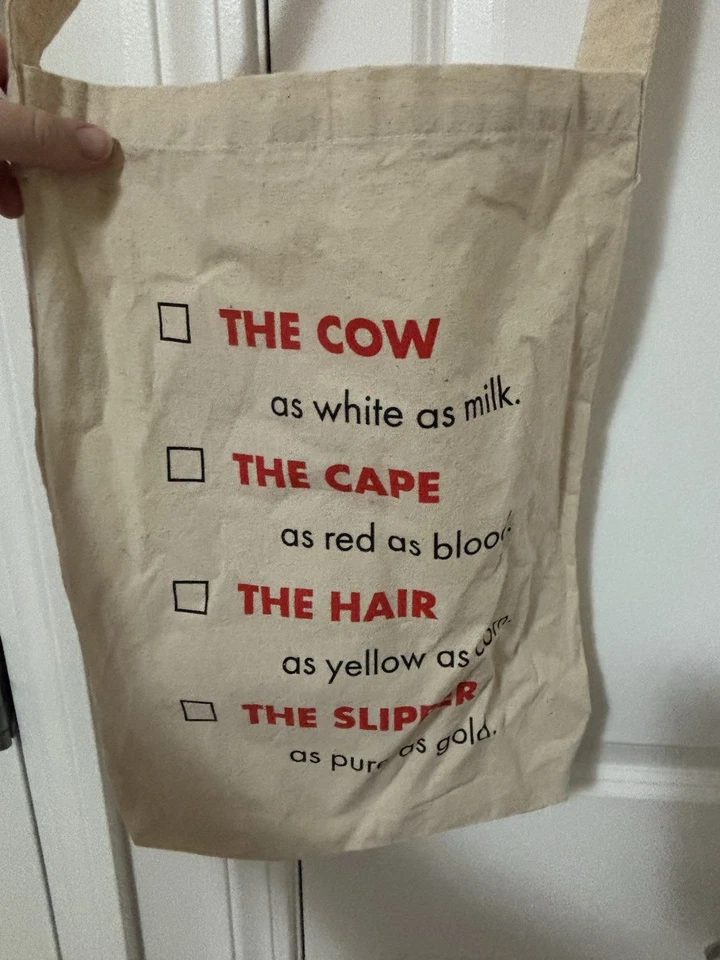 Bandolera de mano Into The Woods Broadway Foto 2 de 3