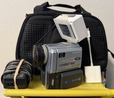Sony Handycam DCR-PC9 Mini DV Tapeless Powerplay Fisheye Lens W/Nightshot  