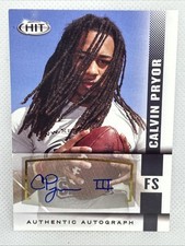 CALVIN PRYOR 2014 SAGE Hit Auto Black #A125 Rookie Auto RC