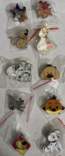 Disney DOGS only Pins lot of 10
