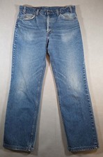 Vintage 70s 80s Levi 509 Jeans Blue Size 36x34 Orange Tab 40509-0215 Made In USA
