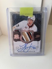 2013 UPPER DECK THE CUP #165 HAMPUS LINDHOLM 5 COLOR ROOKIE PATCH AUTO RC /249