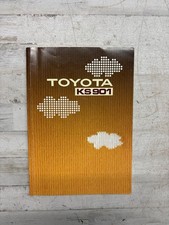 Toyota KS901 Knitting Machine Instruction Manual Original Book English Japan