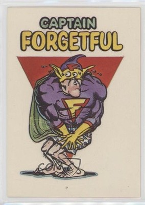 1983 General Mills Zero Heroes Captain Forgetful #45 0b3