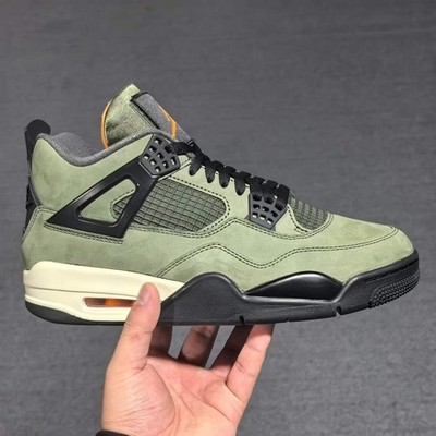Nike Air Jordan 4 SE Craft Olive Green Black Retro AJ4 Men Sneakers