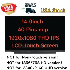 For Lenovo THINKPAD T490 T490s T495 T495s Touch Screen Replacement LCD Display