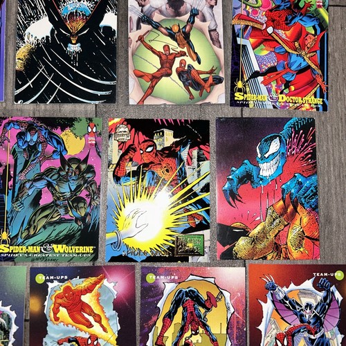 Marvel Karten Lot Spiderman Wolverine Teamup CGC 9,5 Gem Mint Comic Karten - Bild 12 von 24