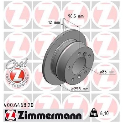 2x Bremsscheibe 26223292 hinten für VW LT 2DB 2DA 2DC
