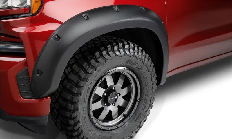 Bushwacker se adapta a Chevrolet Silverado 1500 14-15 estilo forja llamaradas - negro Foto 2 de 4