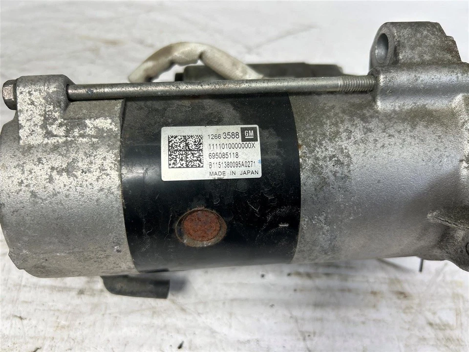 2016-2023 Chevrolet Camaro Starter Motor OEM - Image 2 of 4