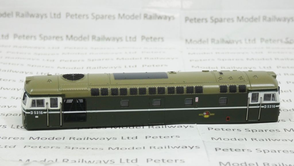 Dapol 115443 Class 26 N Gauge Body BR Green D5316