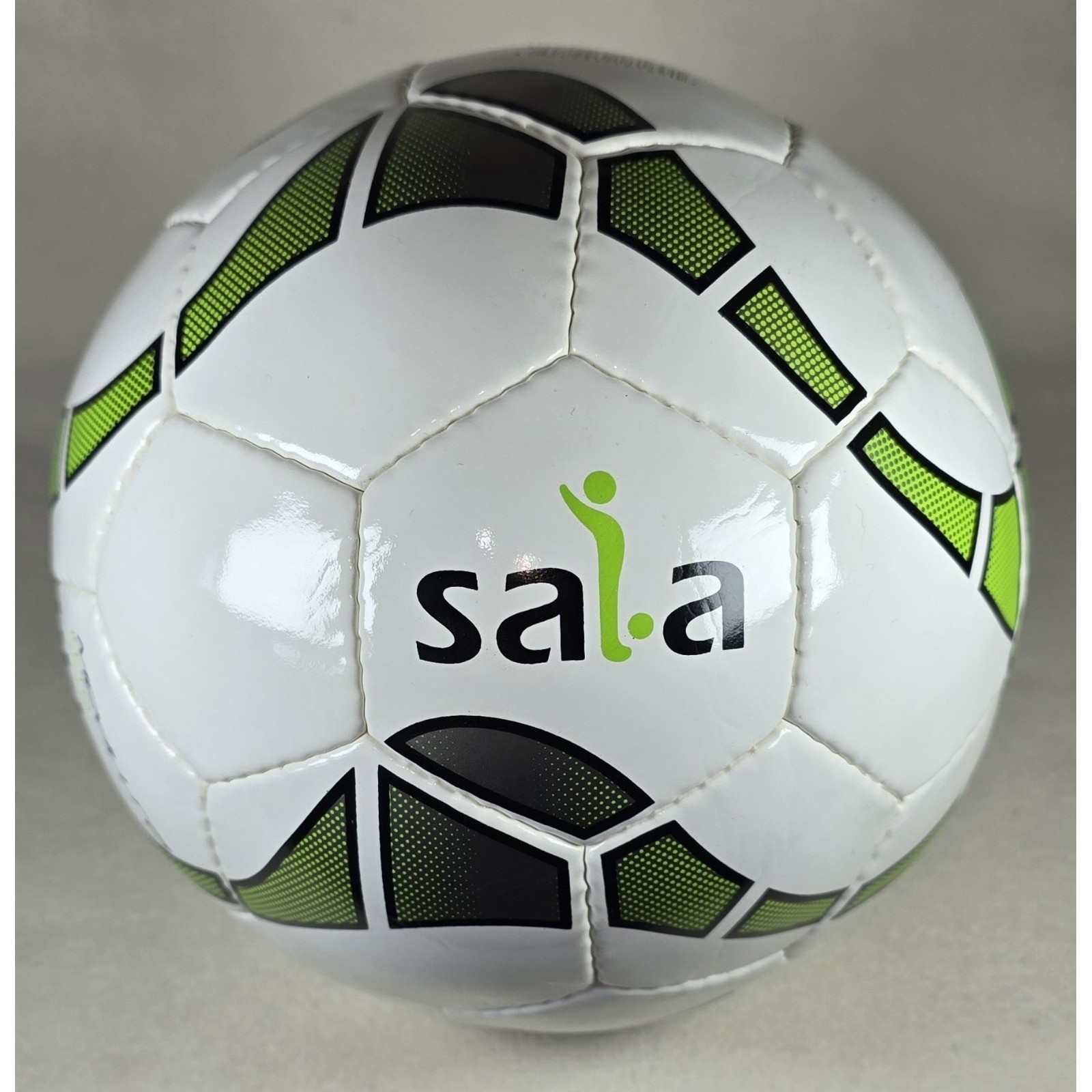 UHLSPORT Sz 4 Soccer Ball Medusa Keto 41724 Lite Youth Green Futsal Indoor NEW