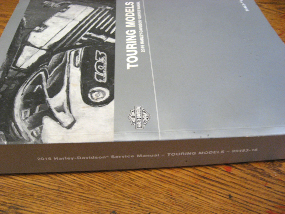 2016 Harley-Davidson TOURING SERVICE MANUAL Road King Electra