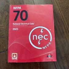 New NFPA 70 National Electrical Code NEC 2023 Edition Paperback
