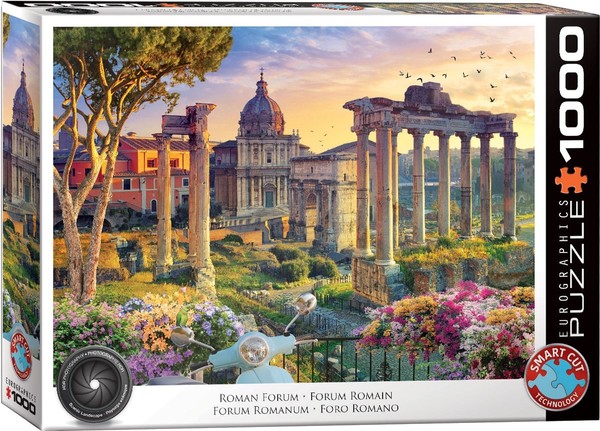Eurographics 6000-6003 Forum Romanum 1000 Teile Puzzle Neu Ovp-image