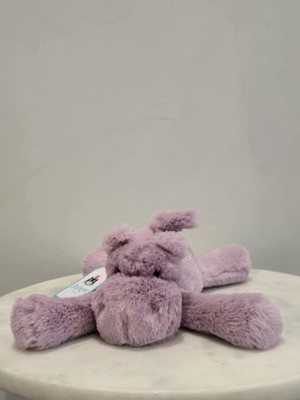 Jellycat Tiny Smudge Hippo, Real Authentic, NWT Purple New Soft Ships Fast 