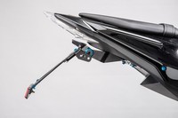 Set Nummernschildhalter LighTech Verstellbar Licht Reflektor BMW S1000Rr 2015