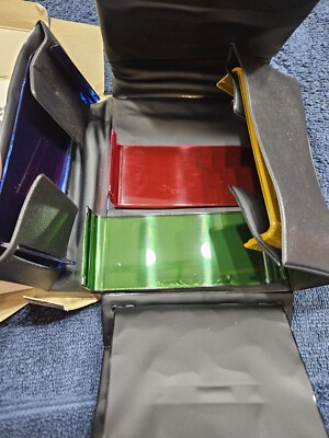 Metz Mecablitz Farbfilter colored set 60-21  with manual and case. New old stock