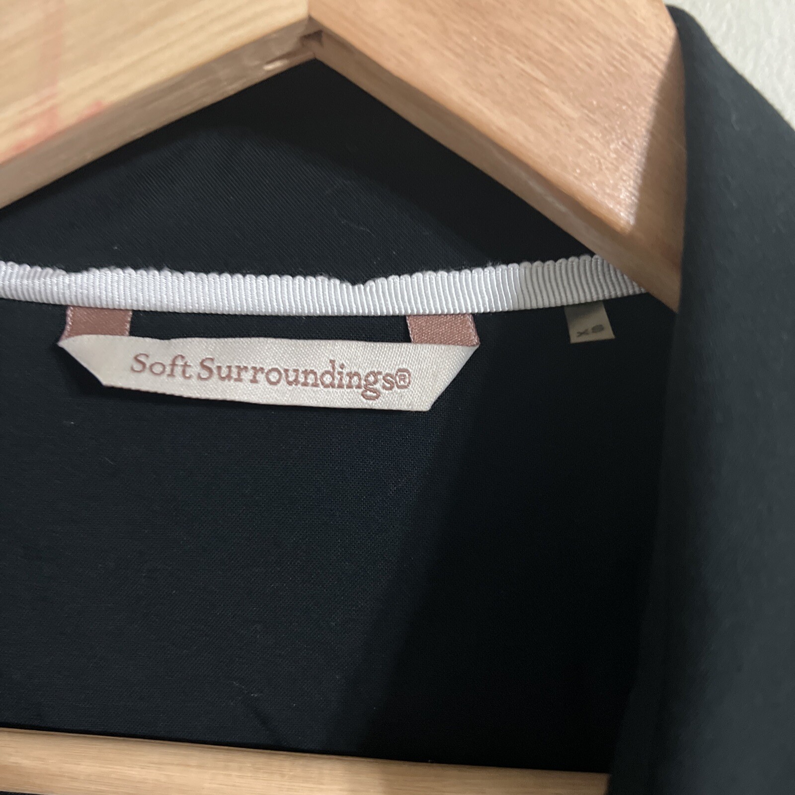 soft surroundings Crossover Button Up Asymmetric … - image 5