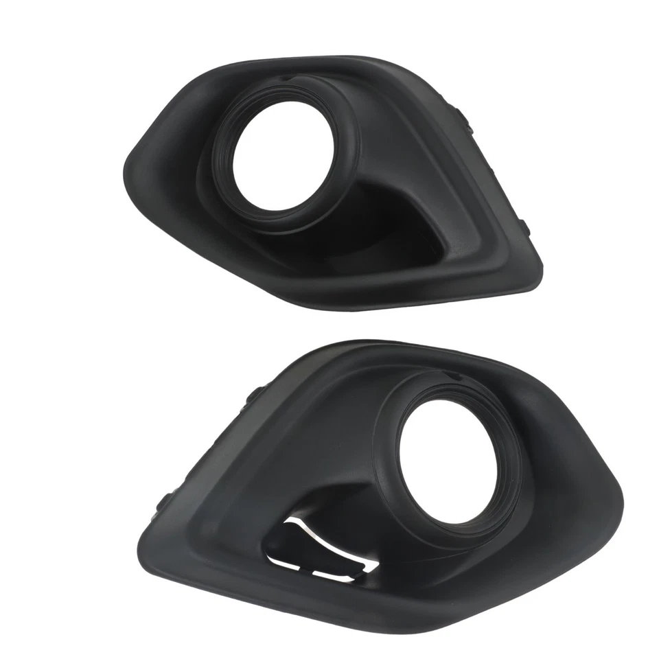 Par de cubiertas de rejilla de luz antiniebla aptas para Mitsubishi Outlander Sport RVR 2013-2015 Foto 3 de 4
