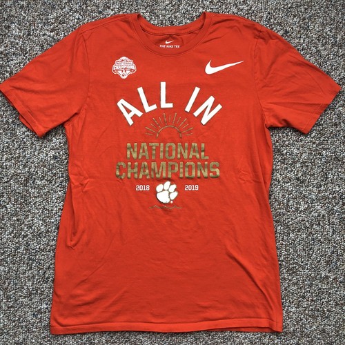 Nike Clemson Tigers Football T-shirt M 