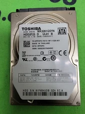 Toshiba 320GB Internal 7200RPM 2.5" Hard Disk Drive HDD - MK3261GSYN