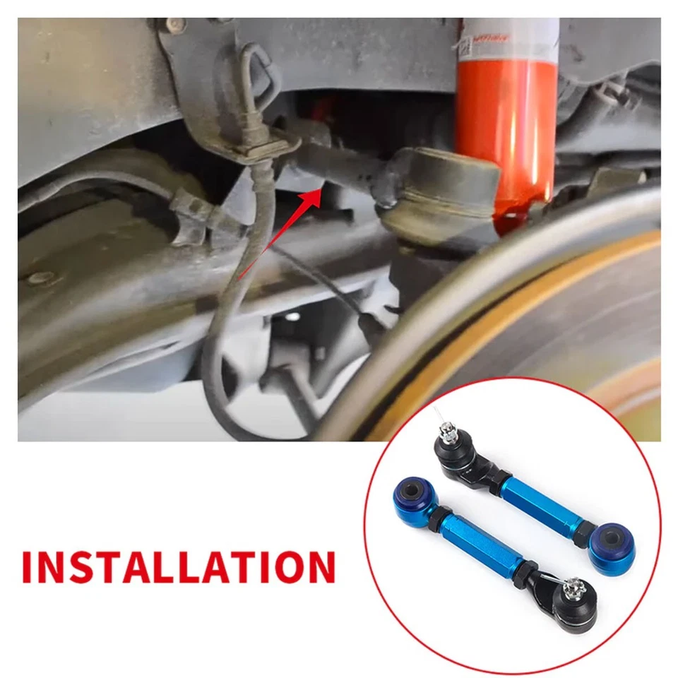 KSP Camber Arm Rear Suspension Kit Fit for 2004-2008 Acura TL FWD Inc. Type S - Image 2 of 4