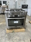 Miele 36" Stainless Steel Gas Range Open Box Hr1134-3Lpag