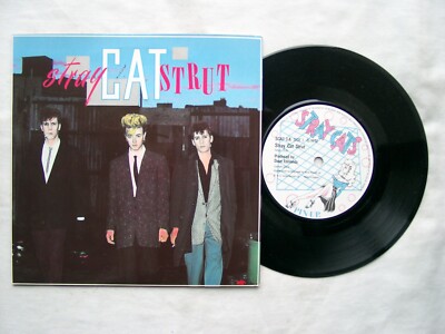 STRAY CATS - Stray Cat Strut 7'' - SCAT 3 - 1981 UK