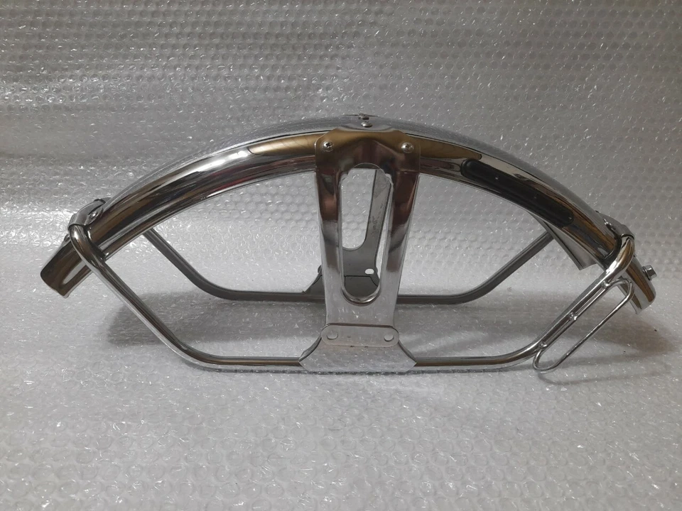 Guardabarros delantero cromado Honda CL 100 CL100 K0-K1 CL100S CL100 S 61100-108-670 XW Foto 2 de 4