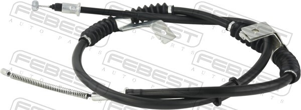 10100-J200LH FEBEST Cable, parking brake for CHEVROLET