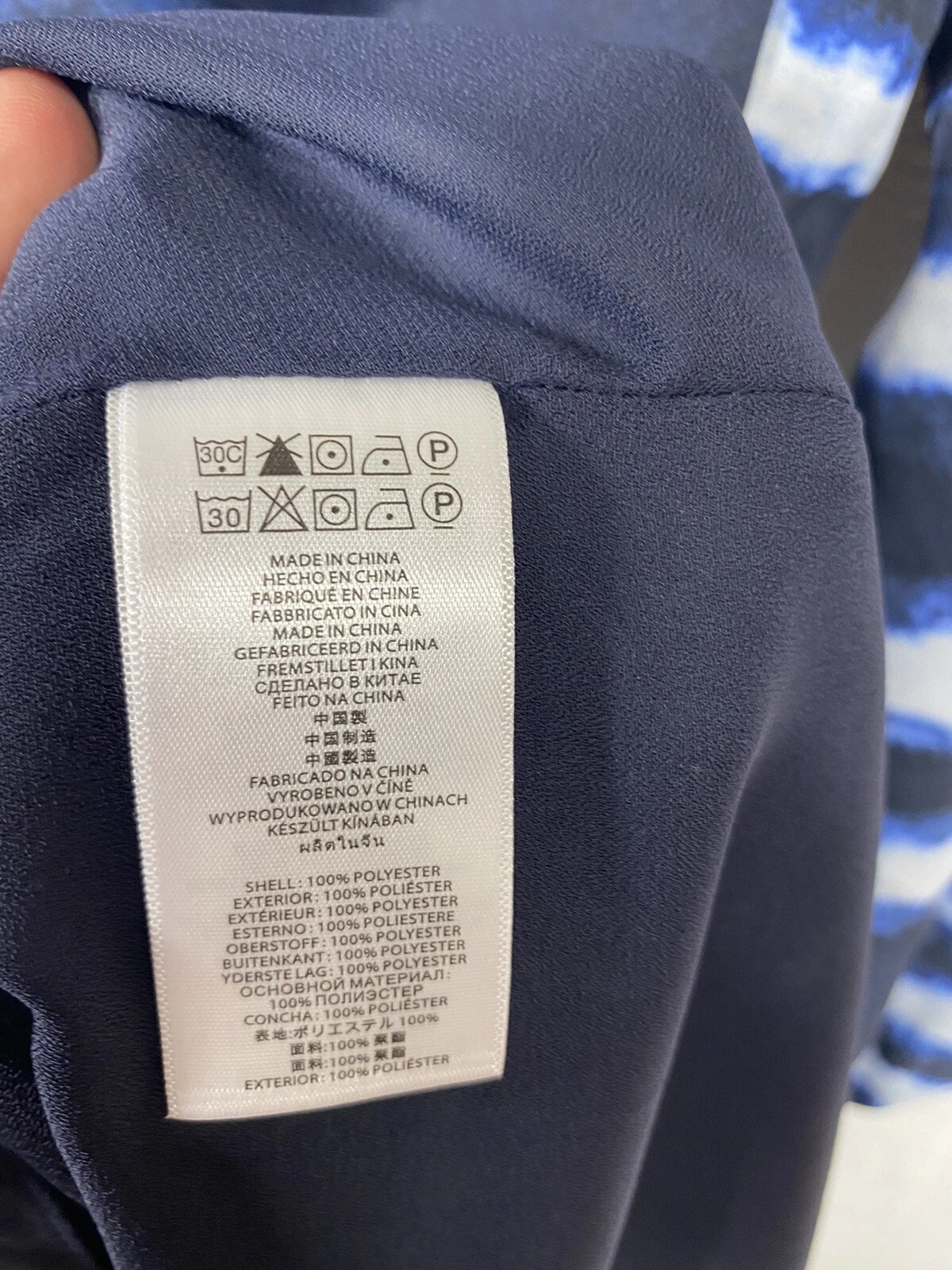 ABITO MICHAEL KORS BLU E BIANCO NUOVO CON ETICHETTE. GUAINA taglia 10 180€ NUOVA