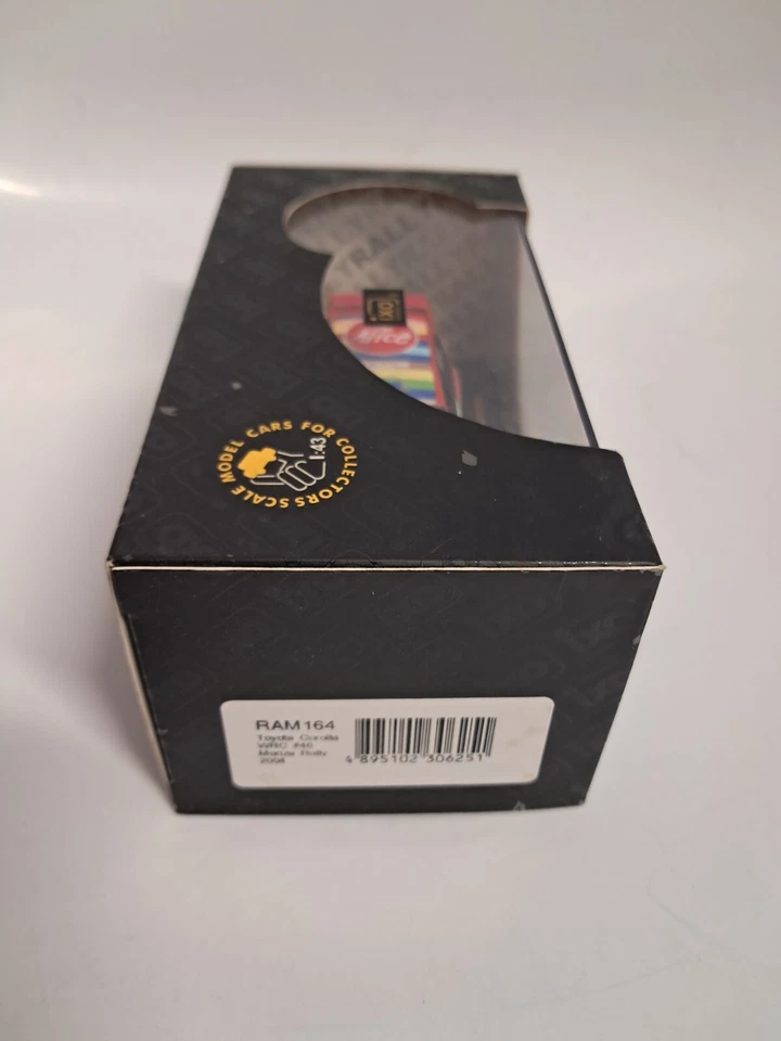 1:43 IXO TOYOTA COROLLA WRC VALENTINO ROSSI RALLY MONZA 2004 - Immagine 2 di 4