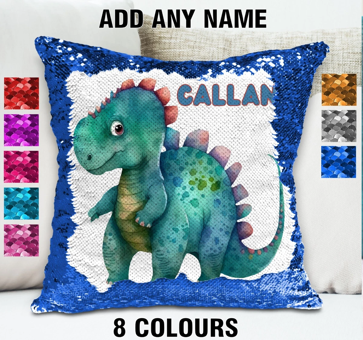 Dinosaur throw cheap pillow