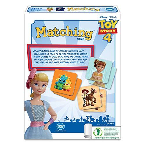 Toy Story 4 Matching Game by Wonder Forge | For Boys & Girls Age 3 to 5 | A F...