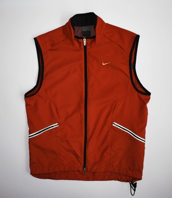 orange nike vest