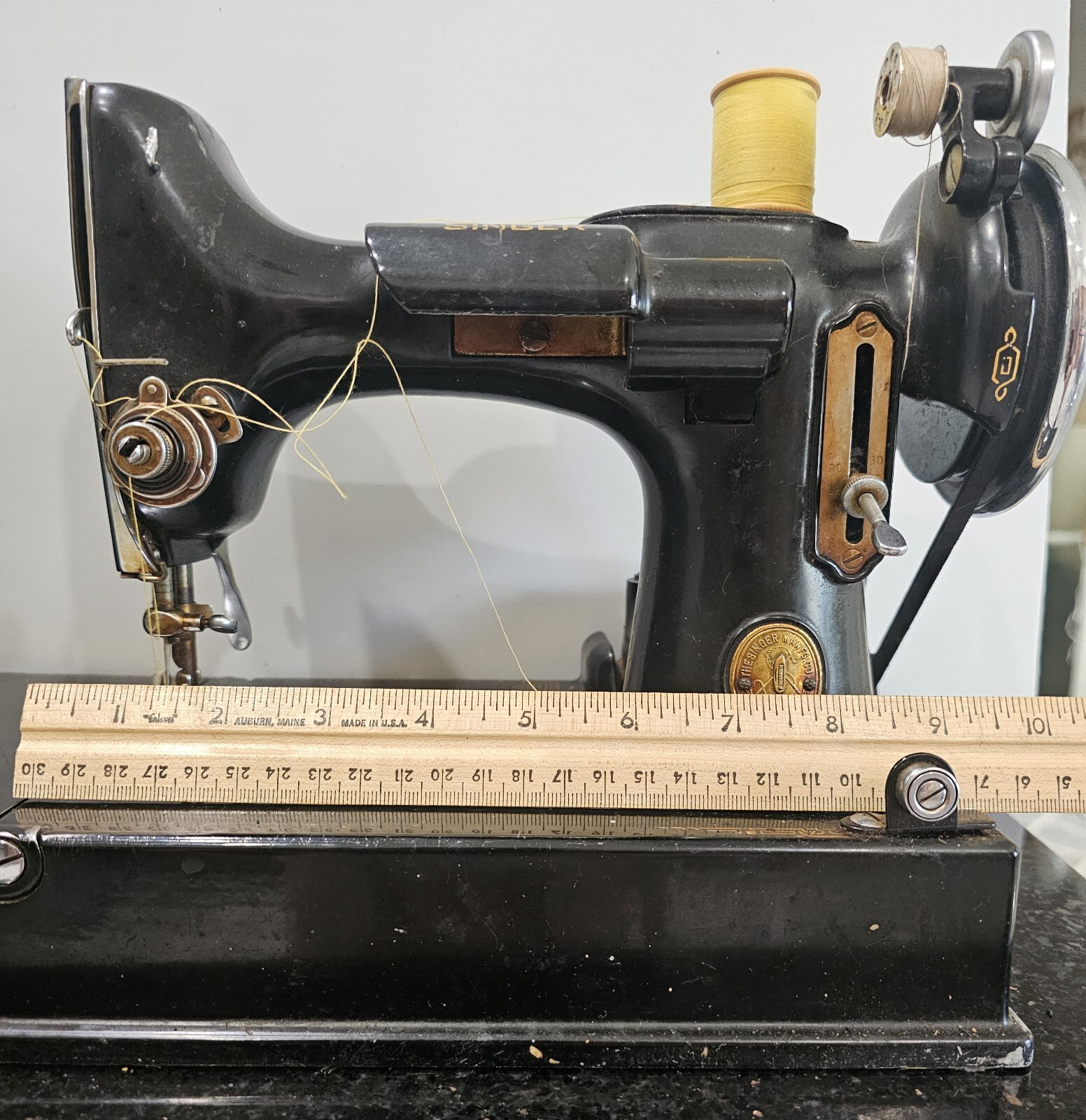 Estate Singer Featherweight 221 Series AJ Sewing Machine 1936 eBay