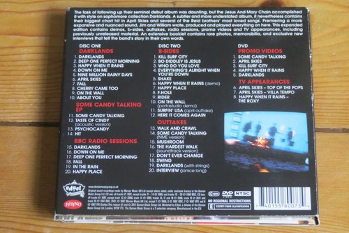 The JESUS and MARY CHAIN: Darklands - 3 disc Edsel CD/DVD deluxe edition - Picture 2 of 5